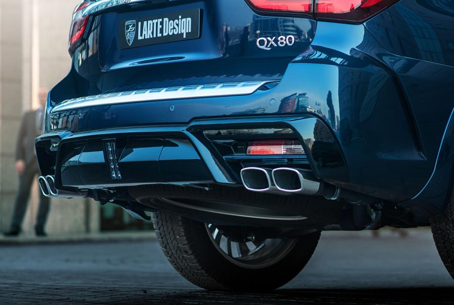 Детали экстерьера Infiniti QX80 Missuro S by Larte Design 2018 года  (фото 5 из 9)